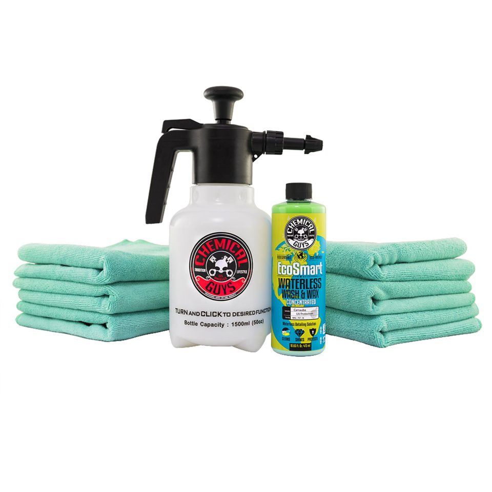 Wash & Wax Atomizer Bundle w/2 Towel Set